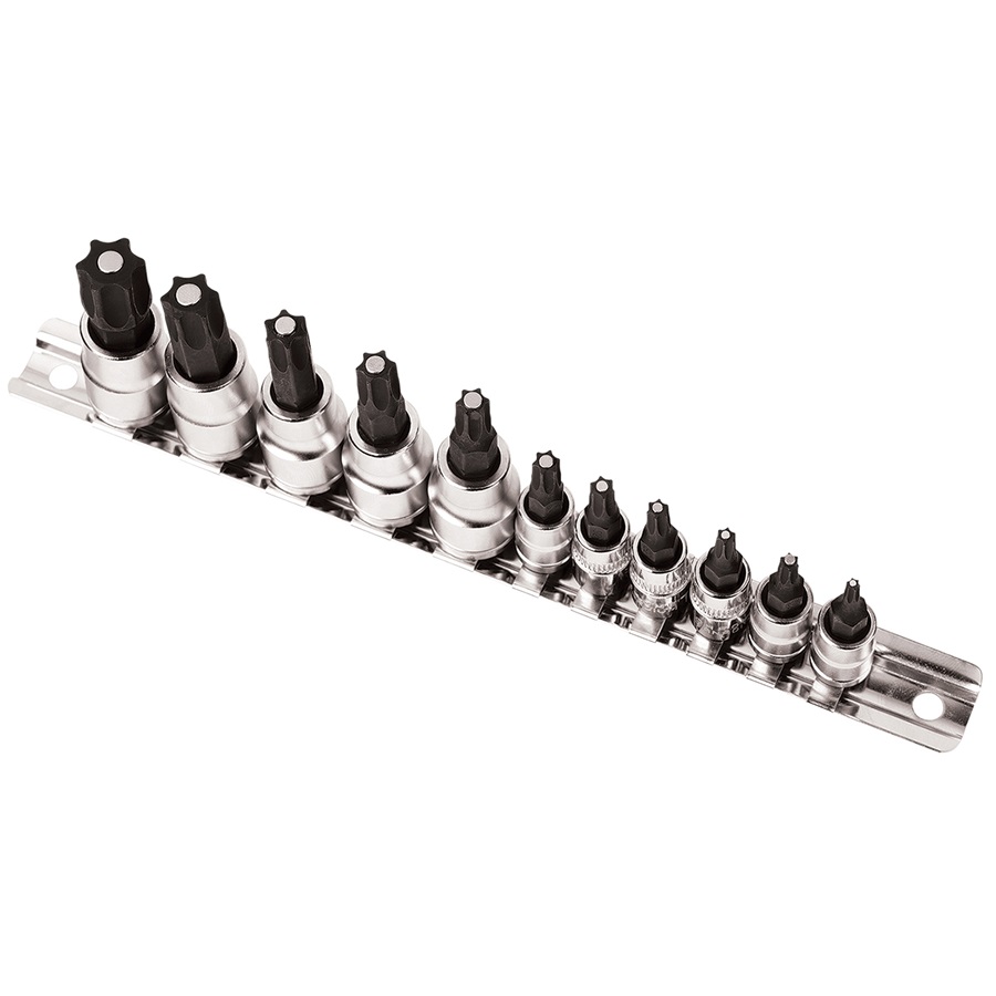 Performance Tool® 11-Pc Magnetic Star Bit Socket Set