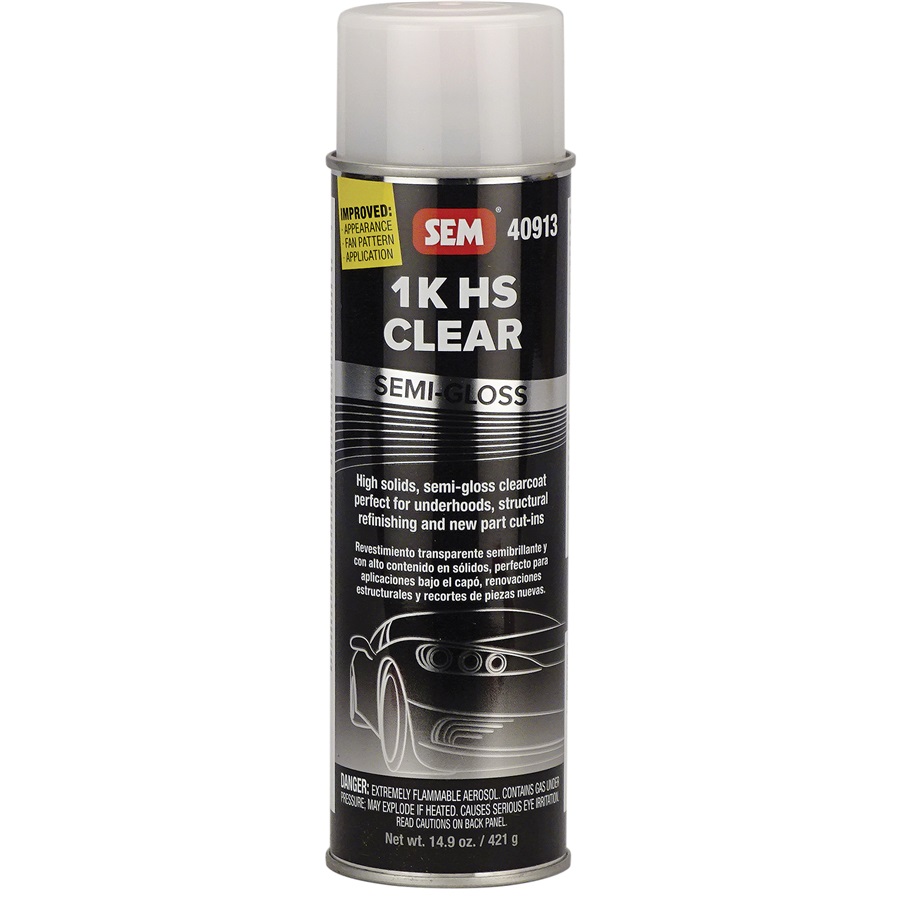 SEM® 1K High-Solids Clear - Semi-Gloss, 14.9 oz