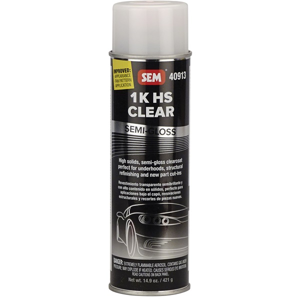 SEM® 1K High-Solids Clear - Semi-Gloss, 14.9 oz