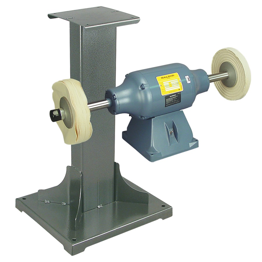 Baldor® 1-1/2HP Buffer and 11 Gauge Steel Stand