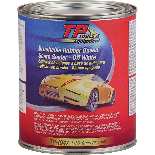 TP Tools® Auto Body Seam Sealer OffWhite, Qt TP Tools & Equipment