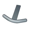 Curved T-Dolly, 1" diameter head x 8" long