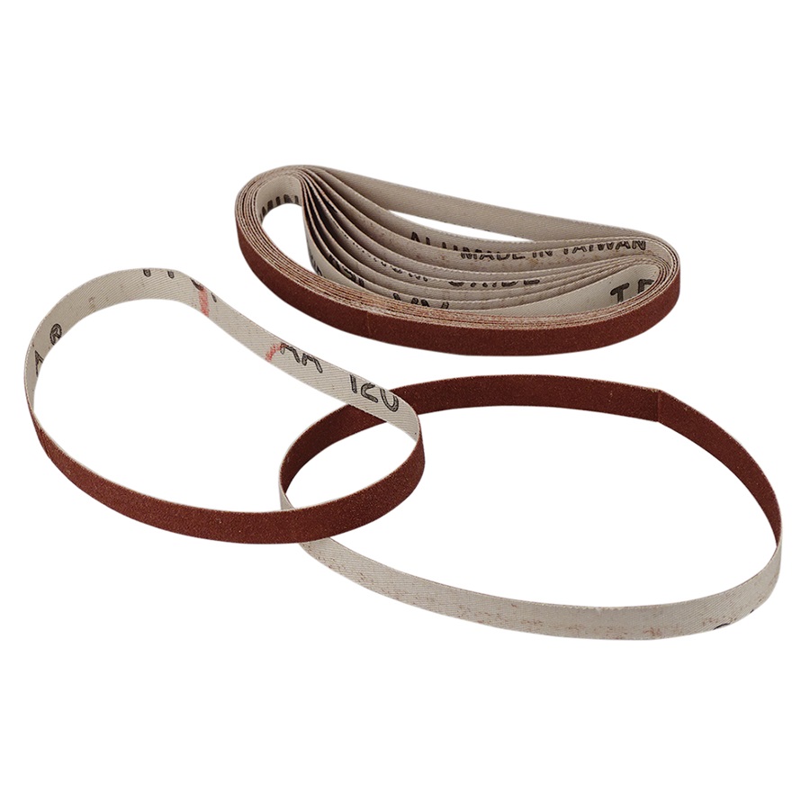 120 Grit Sanding Belt - 3/8" x 13"