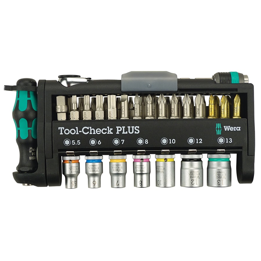 Wera Tool-Check PLUS Mini 39-Pc Metric Socket/Bit/Driver Kit