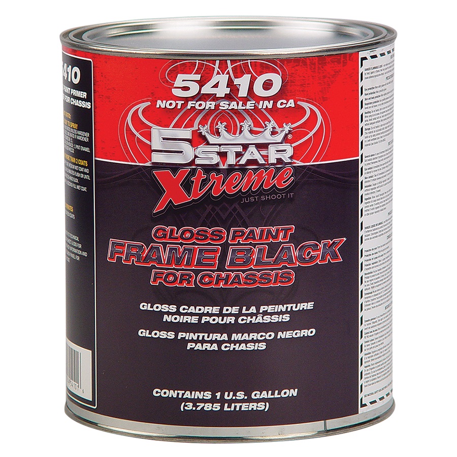 Gloss Black Frame Paint, Gallon