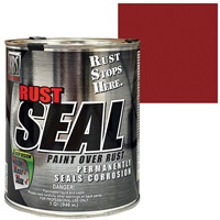 KBS RustSeal Matte Oxide Red Rust Preventive Coating, Qt