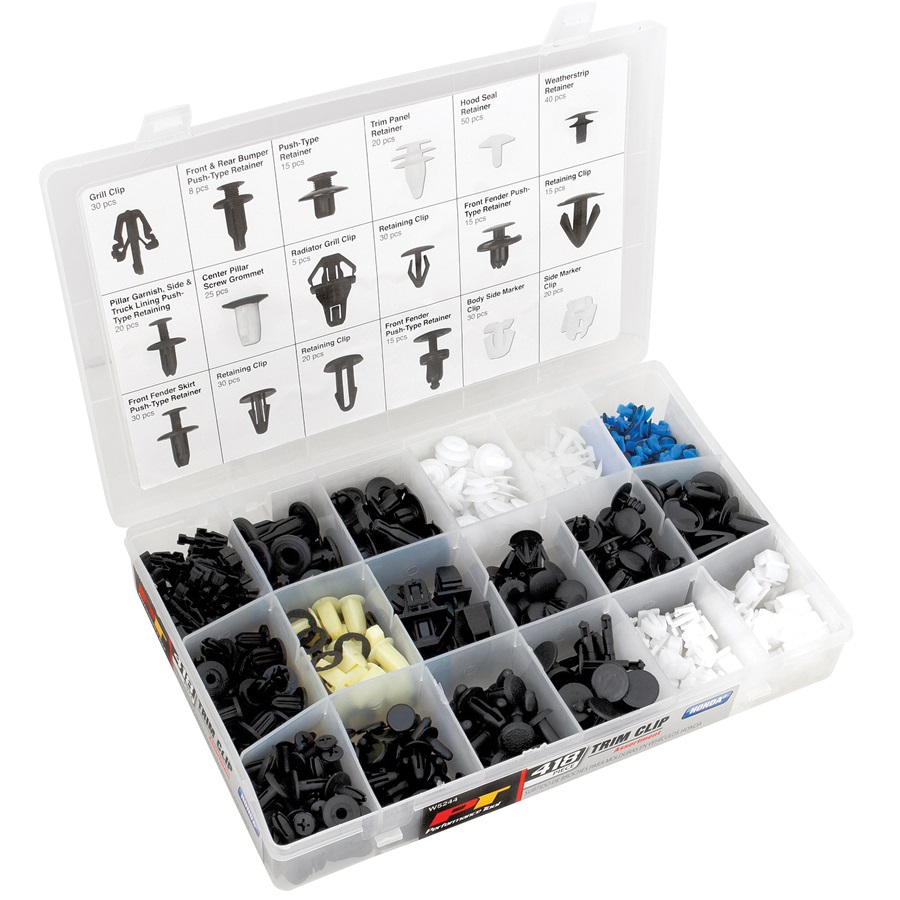 Performance Tool® 418-Pc Honda Trim Clip Assortment