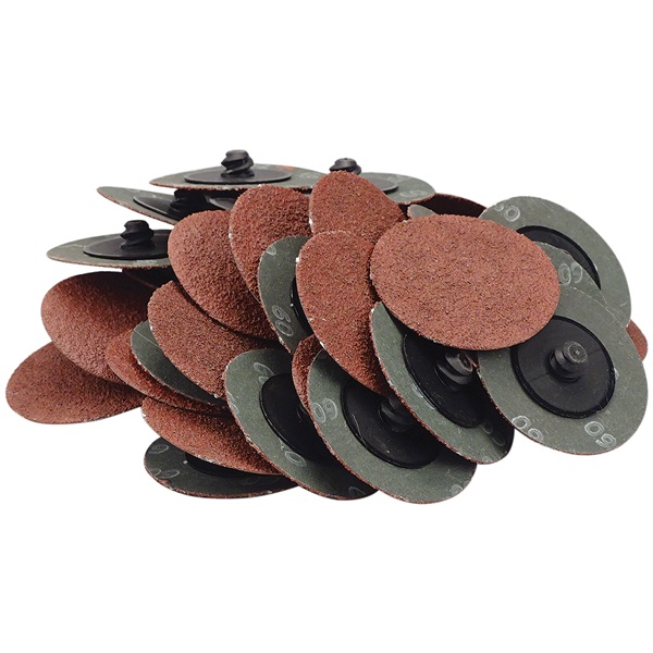 2" Quick-Change Sanding Discs - 60 Grit, 50 Pk