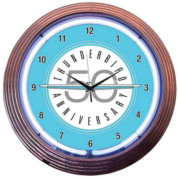 Ford Thunderbird Neon Wall Clock