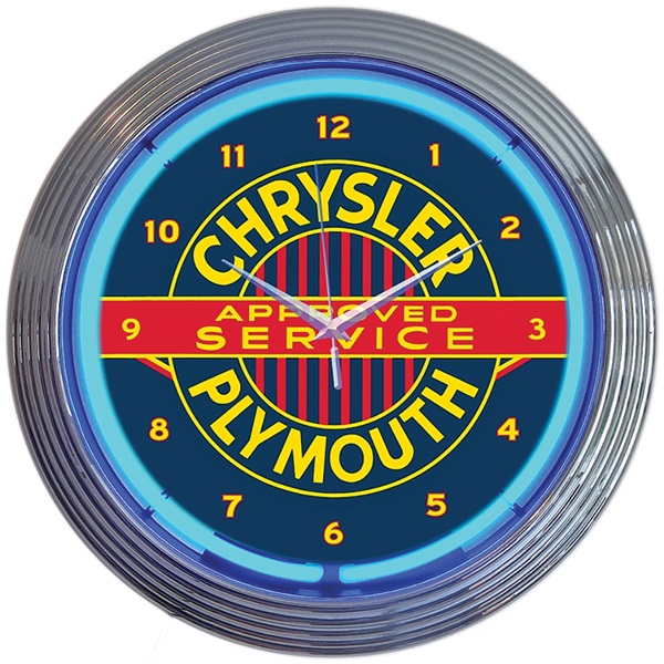 Chrysler Plymouth Neon Wall Clock