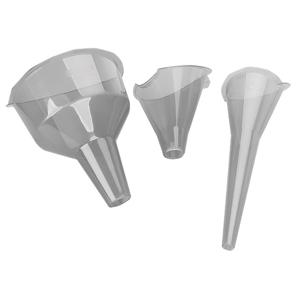 Performance Tool® 3-Pc Clear View Easy-Fill Funnel