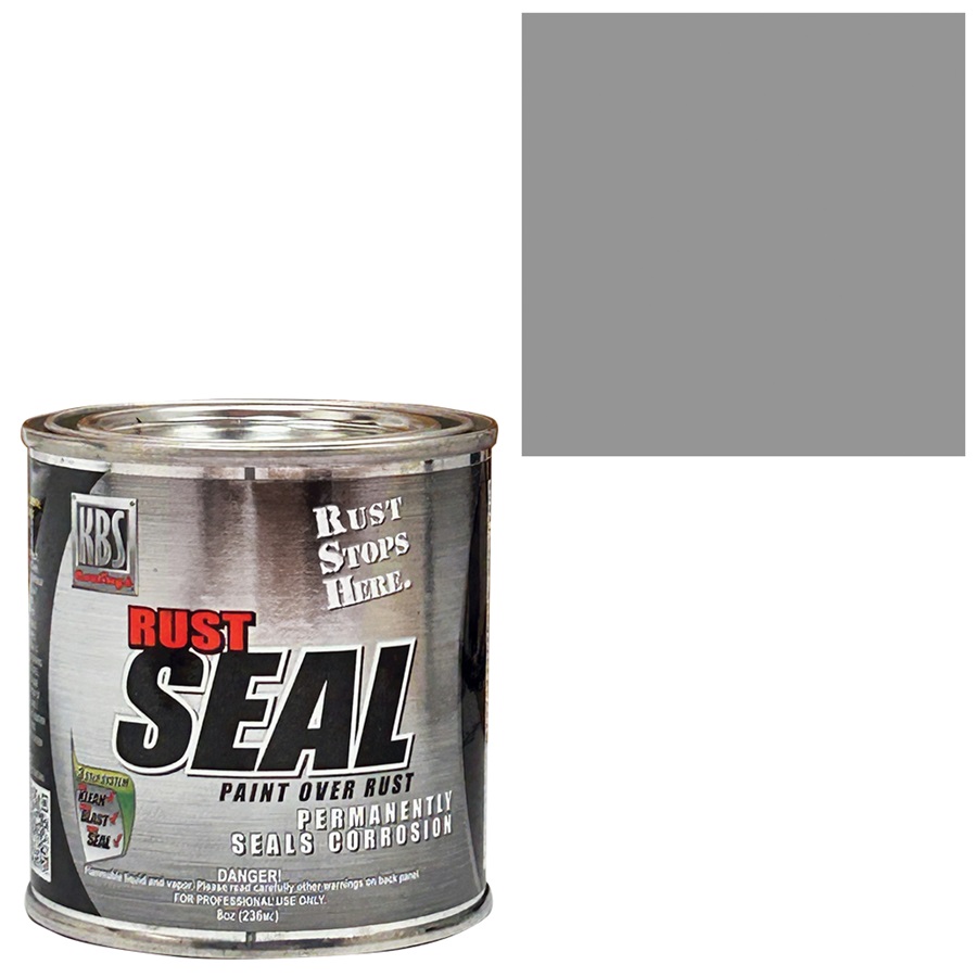 KBS RustSeal Gloss Silver Rust Preventive Coating, 8 oz