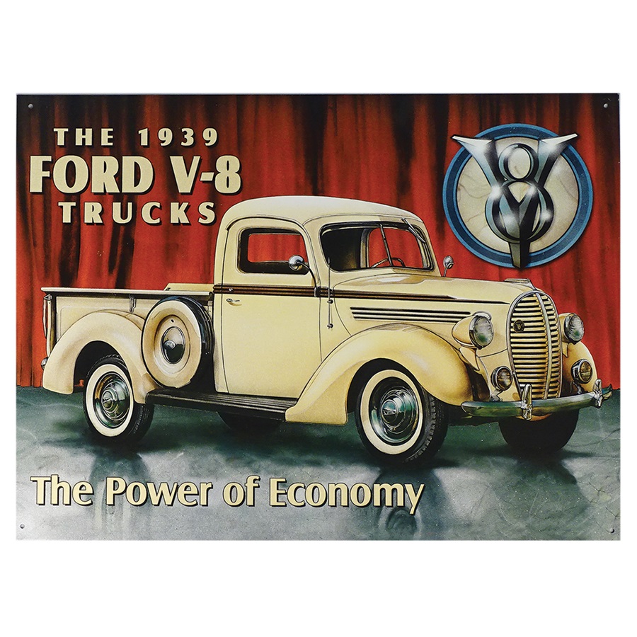 1939 Ford Pickup Tin Sign - 16"W x 12-1/2"H