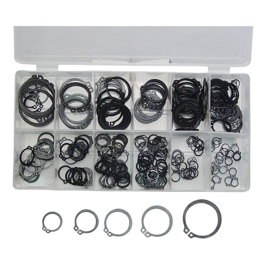 300-Pc Snap Ring Assortment