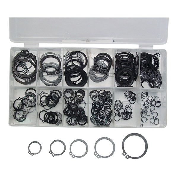 300-Pc Snap Ring Assortment