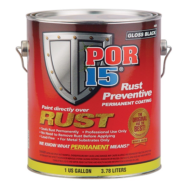 POR-15® Rust Preventive Paint - Gloss Black, Gal