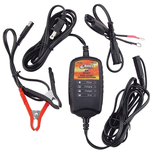 Battery Doctor® 12-Volt Sport 1.25 Amp Battery Charger/Maintainer