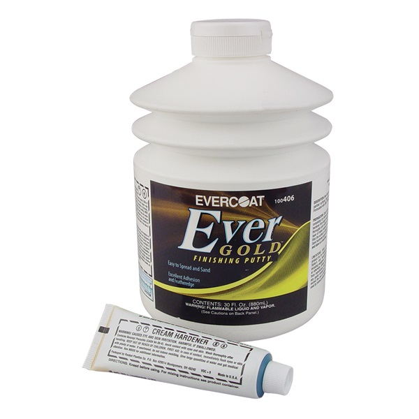 Evercoat® EverGold™ Finishing Putty, 30 oz Pumptainer