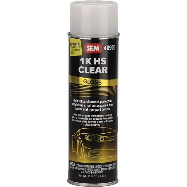 SEM® 1K High-Solids Clear - Gloss, 15.5 oz