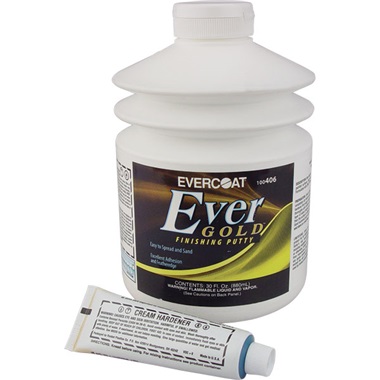 Evercoat® EverGold™ Finishing Putty, 30 oz Pumptainer
