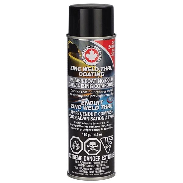 Dominion Sure Seal Zinc Weld Thru Coating, 14.5 oz