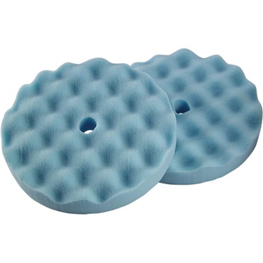TP Tools® 8" Waffle-Style Blue Foam Finishing Pad, 2 Pk