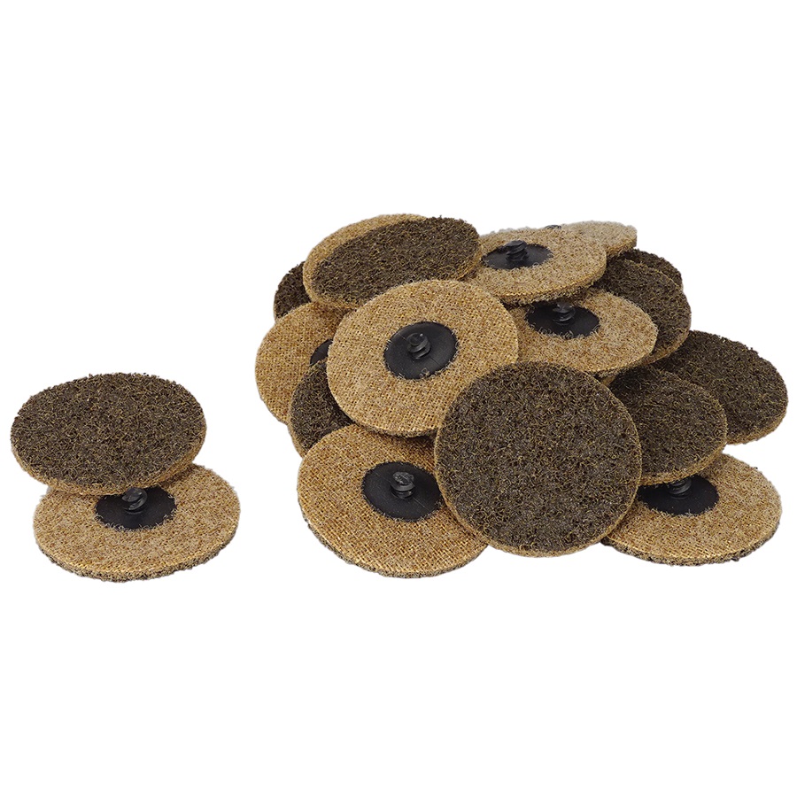 3" Quick-Change Surface Conditioning Discs - Coarse, Gold -  25 Pk