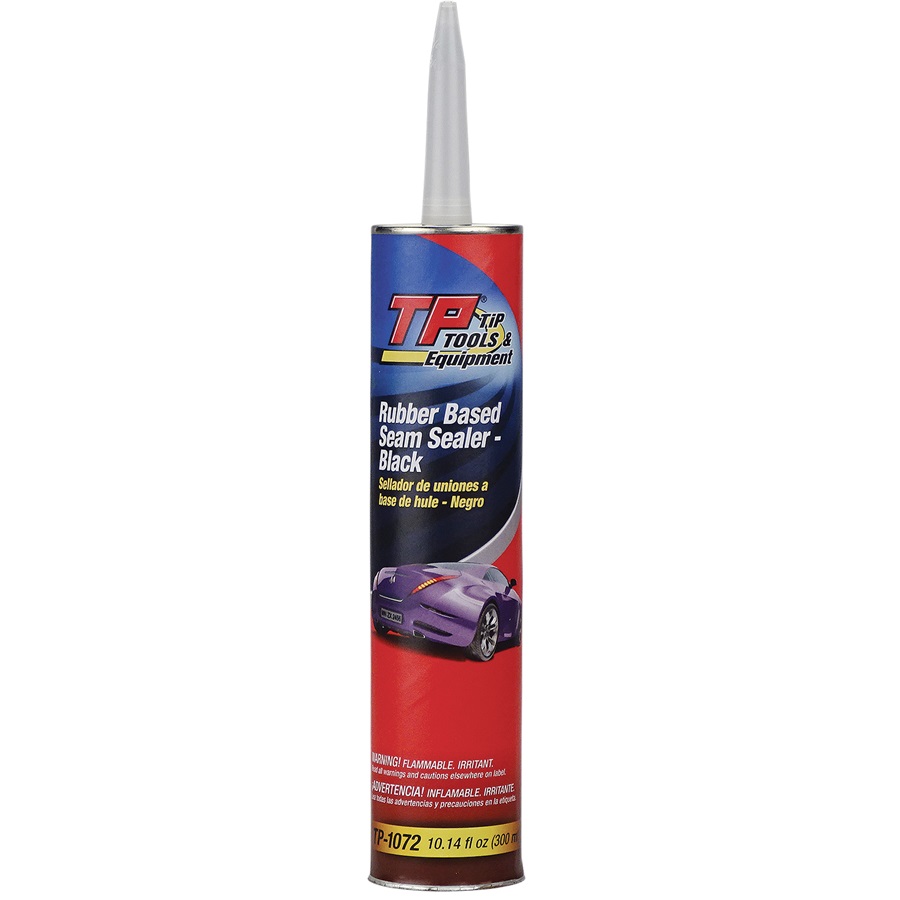 TP Tools® Auto Body Seam Sealer - Black, 10.14 oz Tube