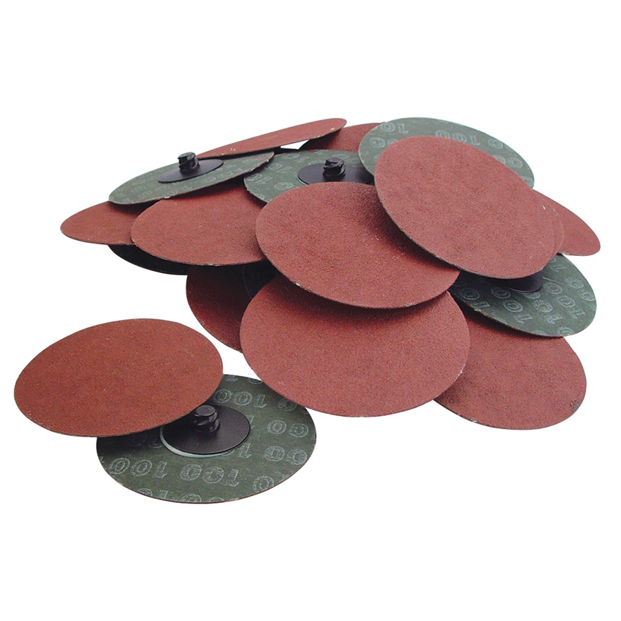 3" Quick-Change Sanding Discs - 100 Grit, 25 Pk