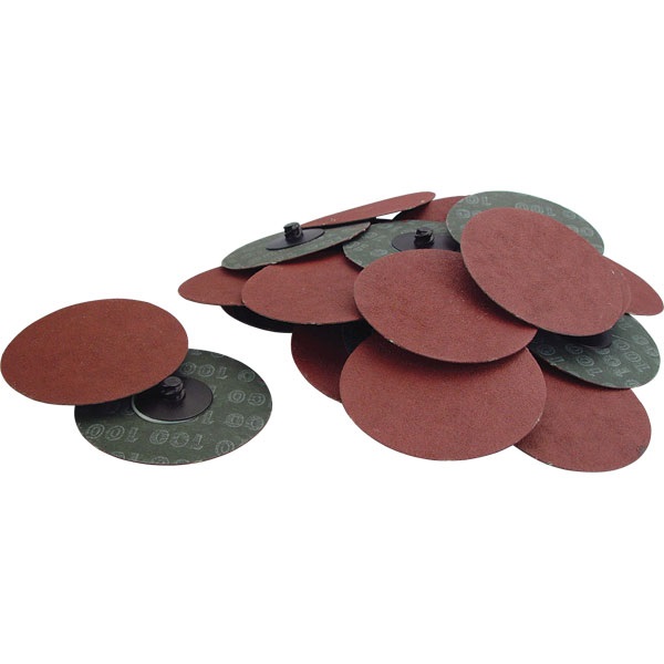 3" Quick-Change Sanding Discs - 100 Grit, 25 Pk