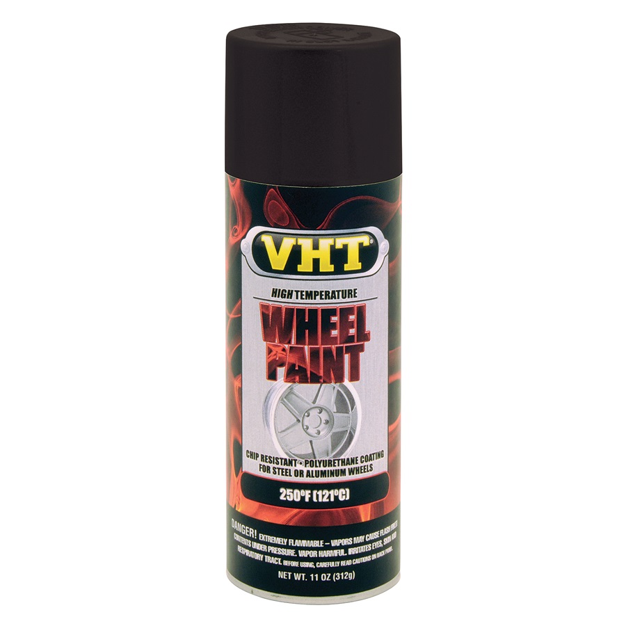 VHT® Wheel Paint - Satin Black, 11 oz