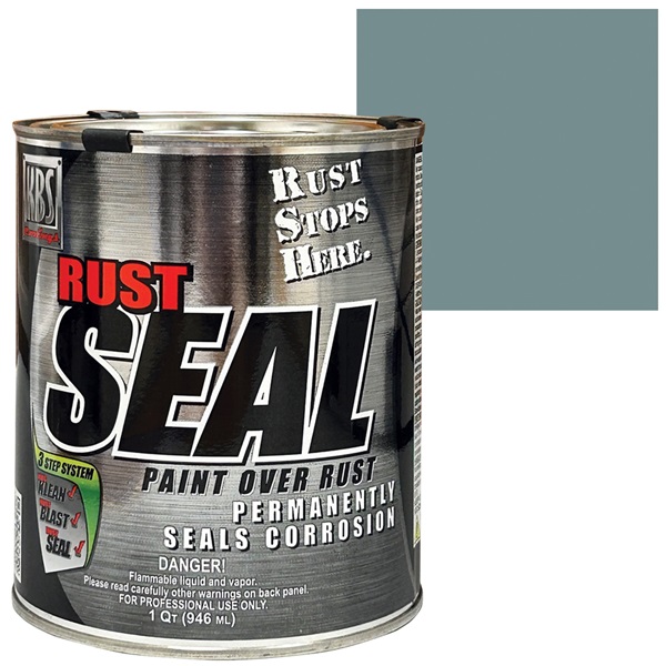 KBS RustSeal Gloss Grey Rust Preventive Coating, Qt