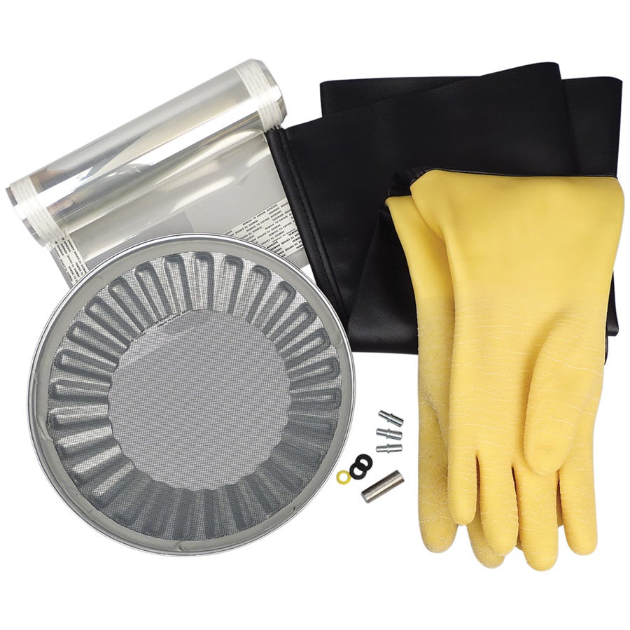 Skat Blast® X-Large Cabinet Maintenance Kit - 32"L Super-Pro Gloves, Carbide