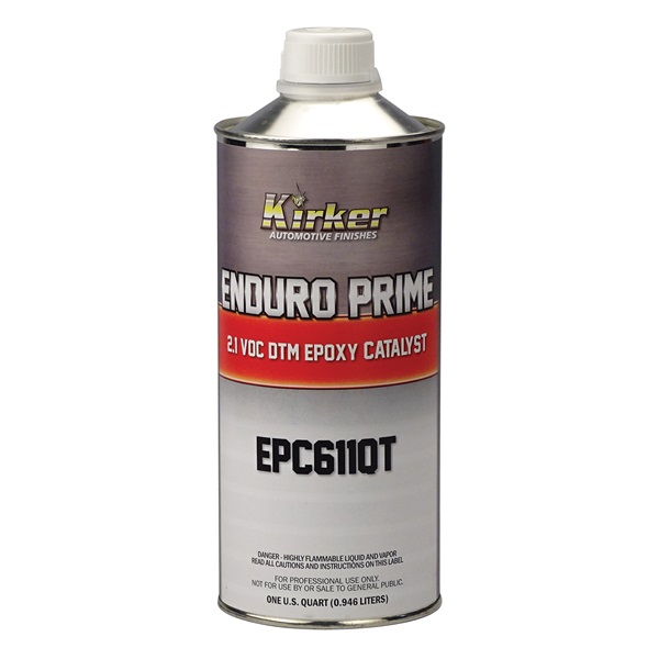 Kirker 2.1 VOC Enduro Prime Epoxy Primer Catalyst (2K) DTM - Quart