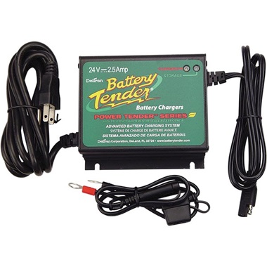 24 volt battery tender power tender plus charger tp tools equipment