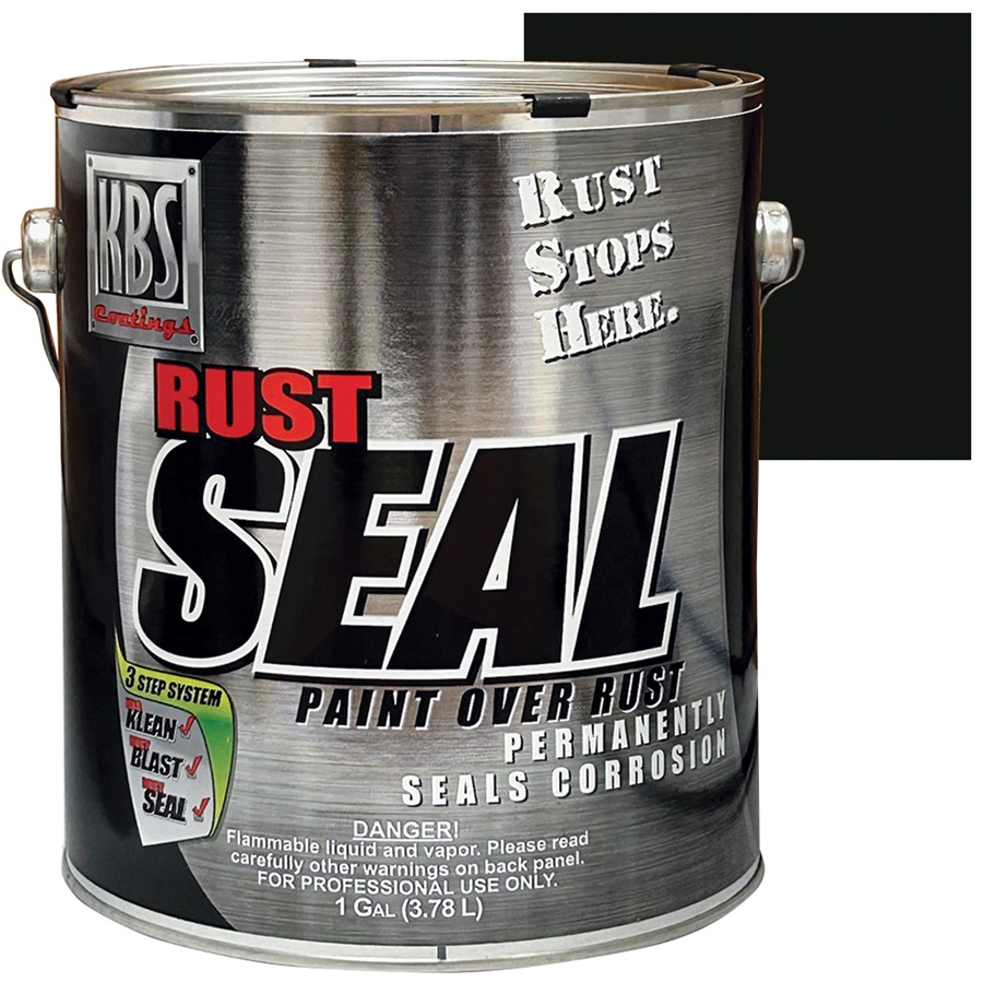 KBS RustSeal Satin Black Rust Preventive Coating, Gal