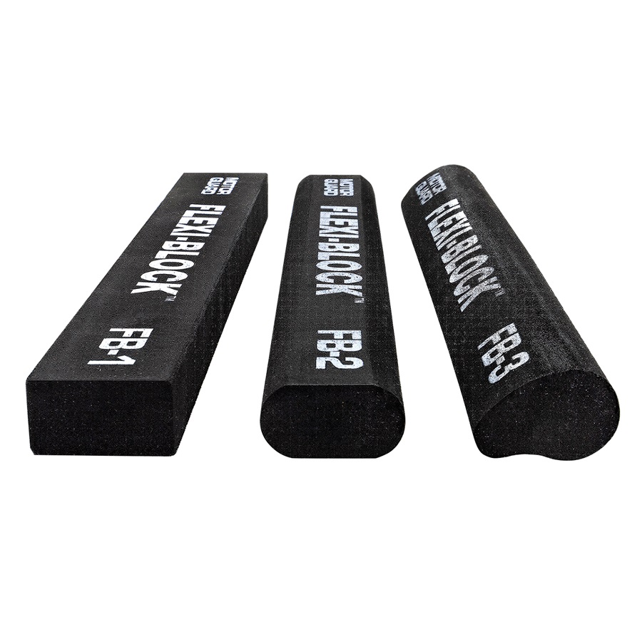 Motor Guard 3-Pc Flexi-Block™ Flexible Sanding Bar Blocks