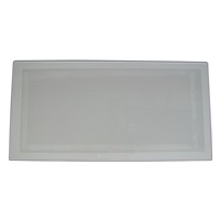 Skat Blast&#174; Standard 12&quot; x 24&quot; Tempered Glass Cabinet Lens