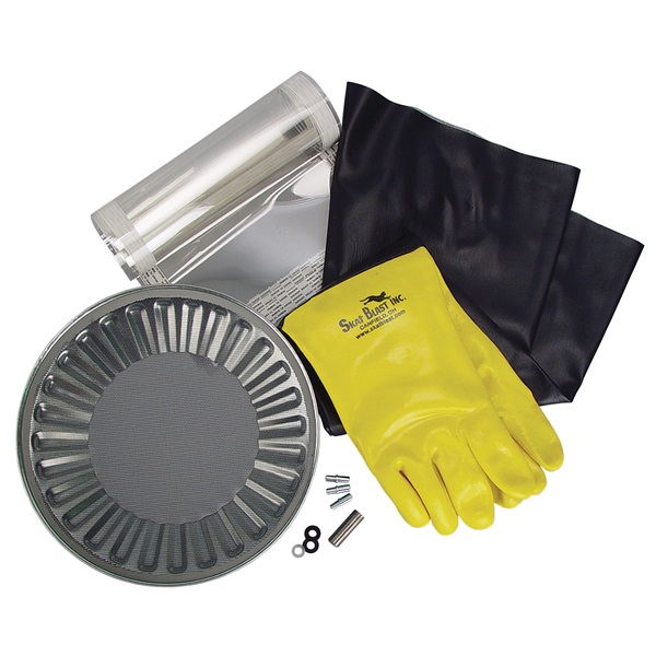 Skat Blast® Medium Cabinet Maintenance Kit - 32"L Gloves, Carbide