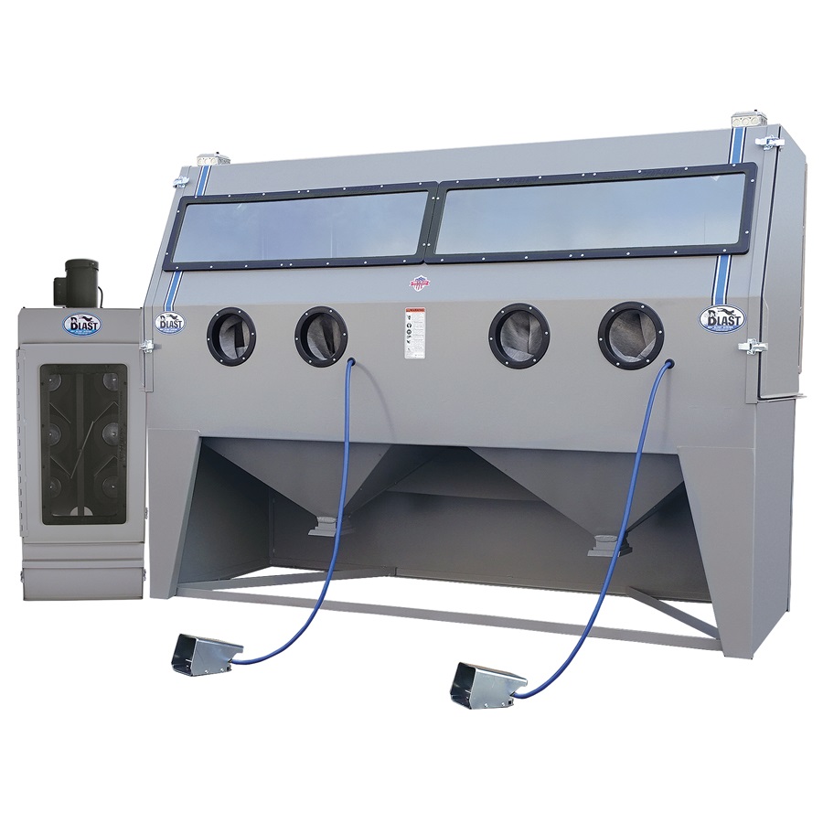 Skat Blast® USA 1936 Double Duty Abrasive Blasting Cabinet