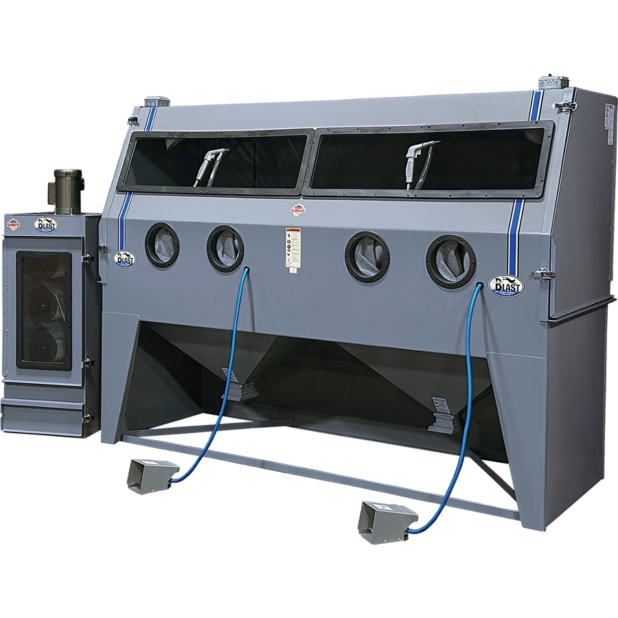 Skat Blast® USA 1936 Double Duty Abrasive Blasting Cabinet