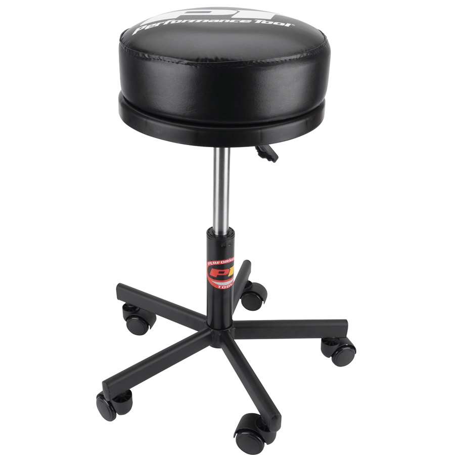 Pneumatic Rolling Shop Stool