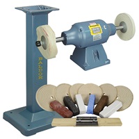 Baldor&#174; 3/4HP Buffer, Baldor&#174; Cast-Iron Stand &amp; Buffing Kit