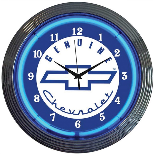 Genuine Chevrolet Neon Wall Clock