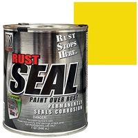 KBS RustSeal Gloss Safety Yellow Rust Preventive Coating, Qt