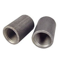 Coupling, 1/2" pipe thread, 2 pk