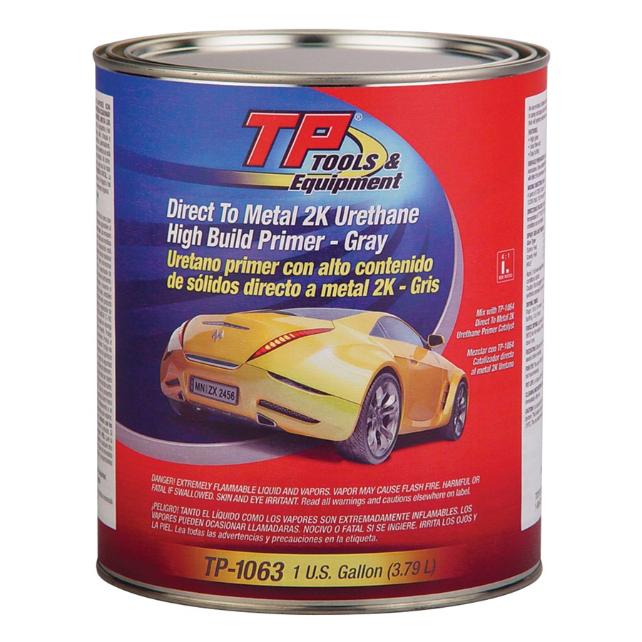 TP Tools® "3-IN-1" Urethane Primer (2K) DTM - Gray, Gal