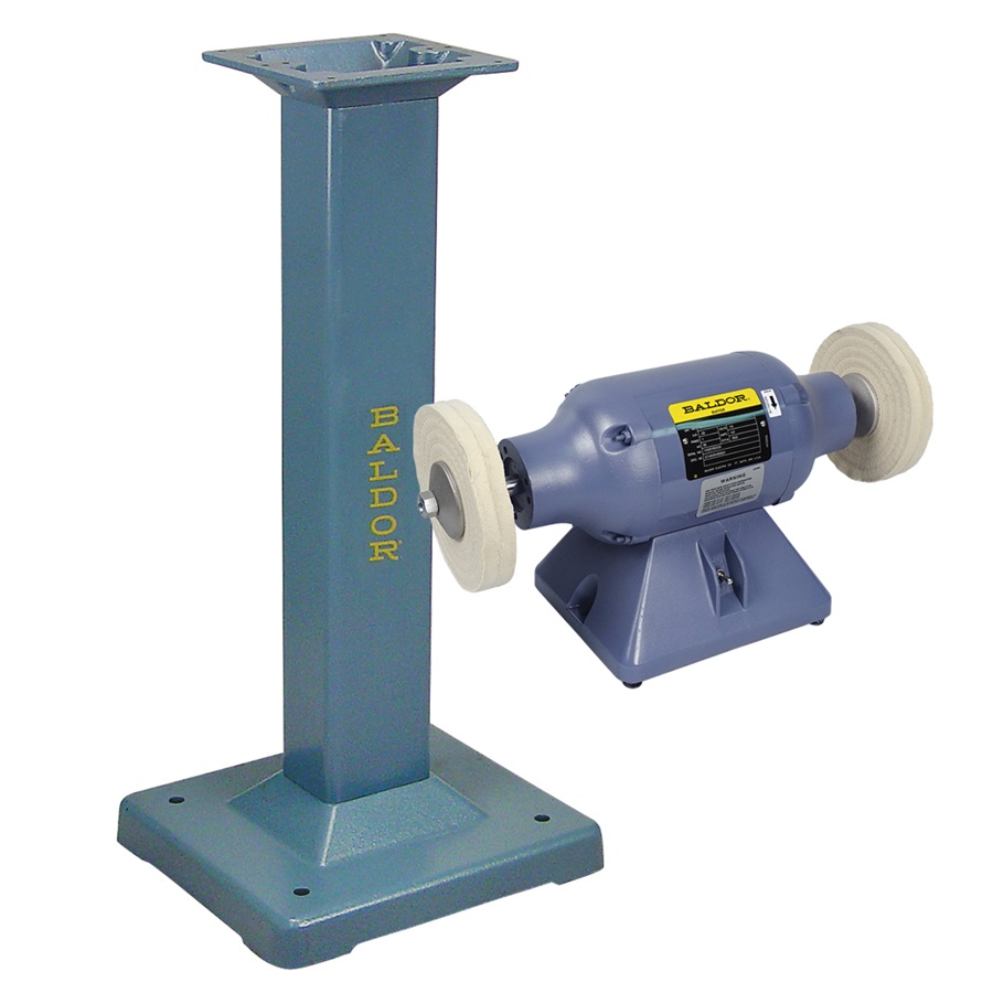 Baldor® 1/3HP Buffer and Baldor® Cast-Iron Stand