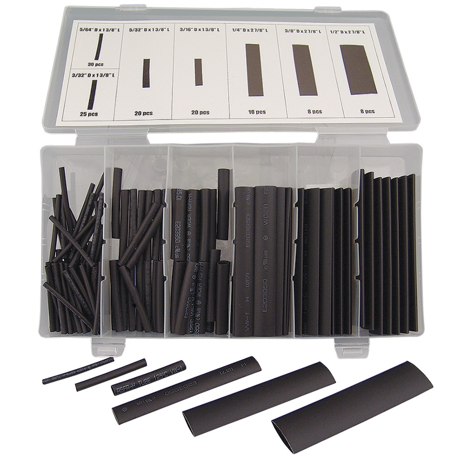 127-Pc Shrink Tube Kit