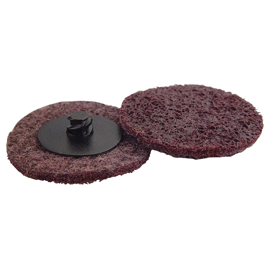 3" Quick-Change Surface Conditioning Disc - Med, Maroon - Ea